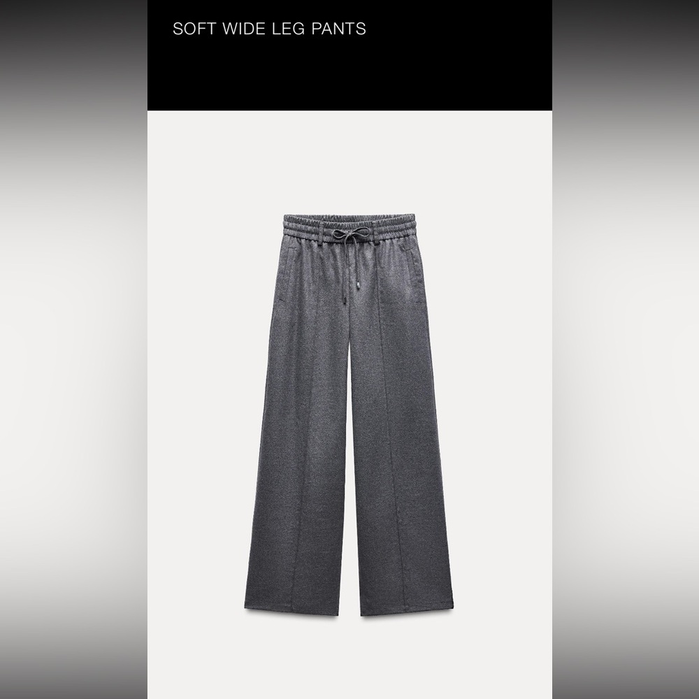 zara soft pants NWOT
